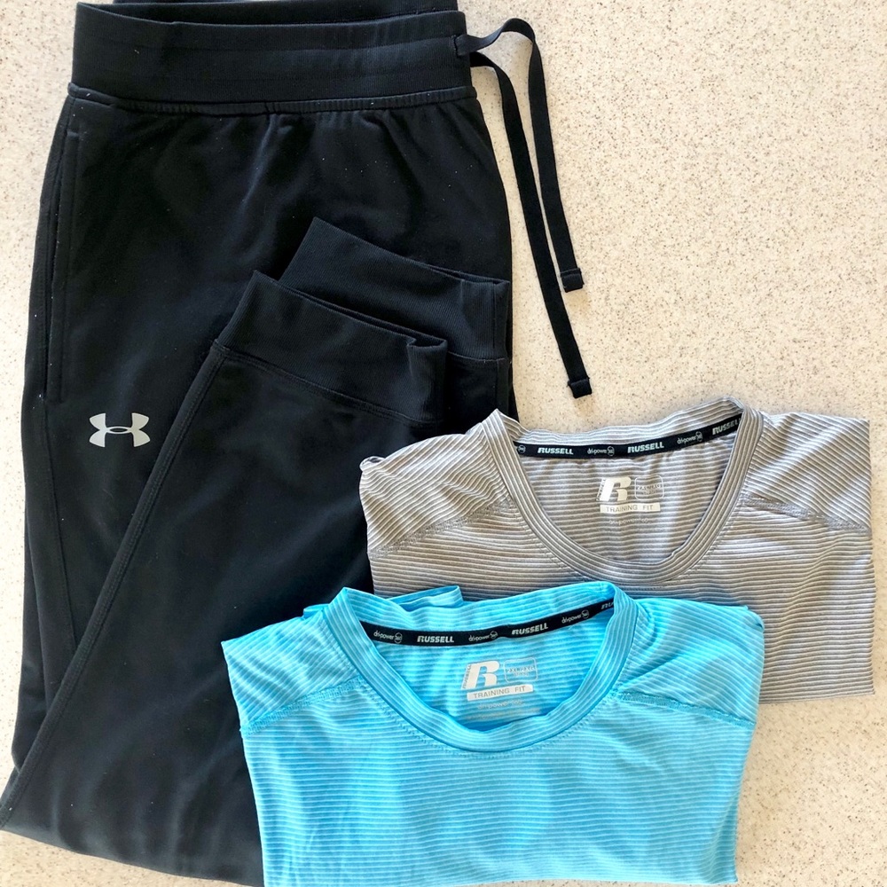 Men’s 2XL workout outfit
